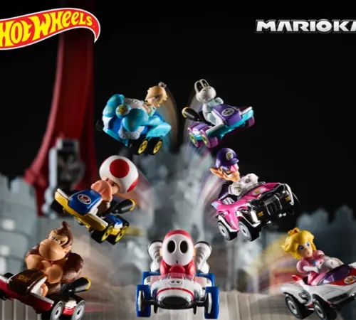 Gaming y juguetes: Hot Wheels lanza set inspirado en el mundo de Mario Kart