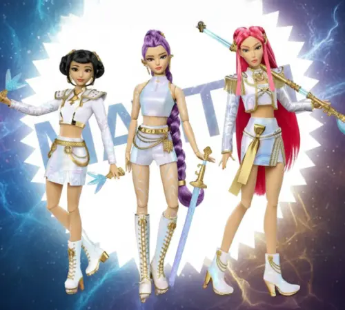 Mattel revela nuevos juguetes inspirados en las Guerreras K-Pop