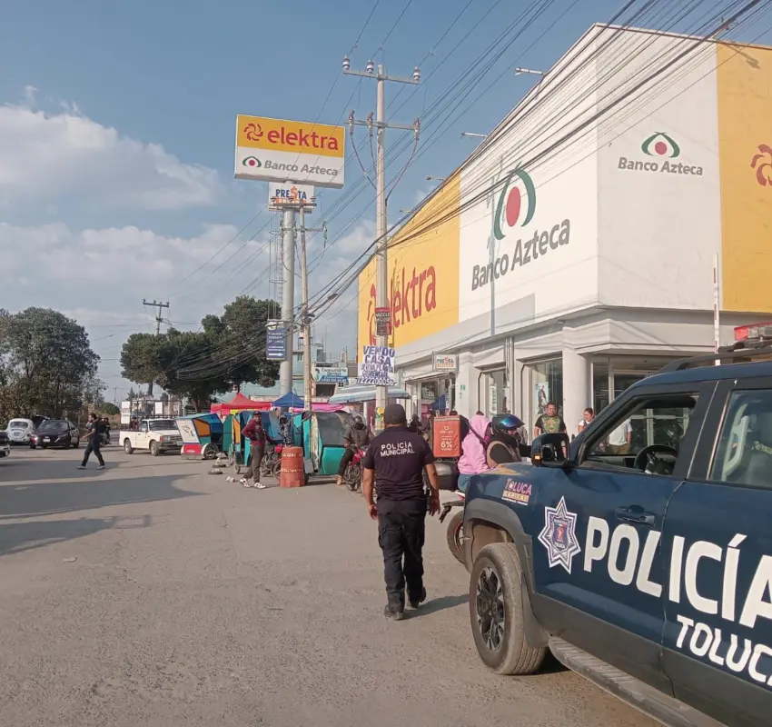 Operativo de Día de Reyes Toluca con 400 elementos