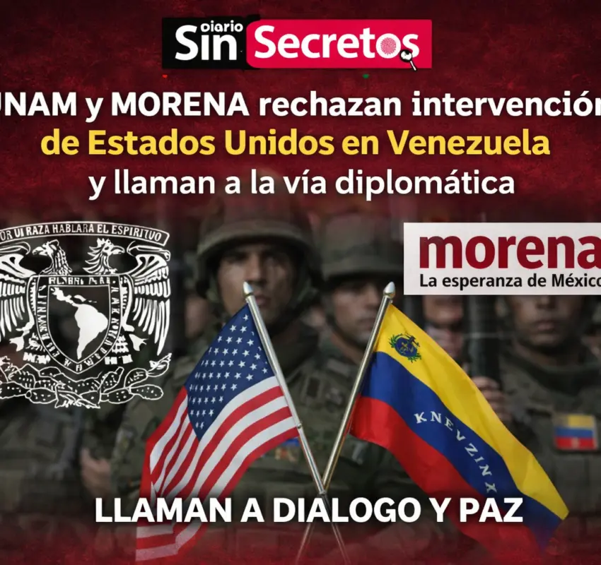 Rechazó UNAM intervención militar de EUA en Venezuela y