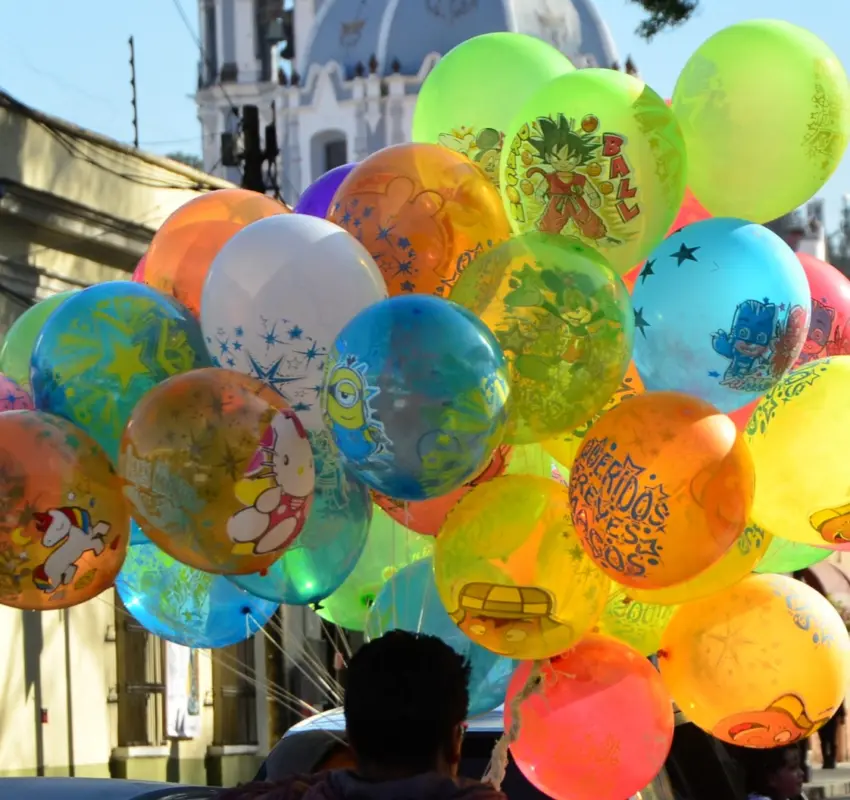 Reducir uso de globos en Día de Reyes: GEM