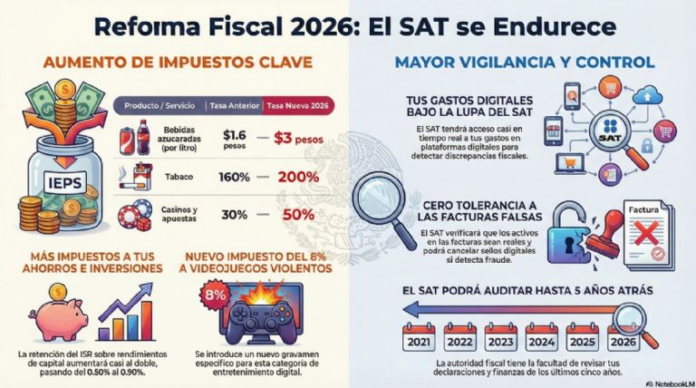 5 cambios del SAT que vienen en 2026 y afectarán tus ingresos - El ...