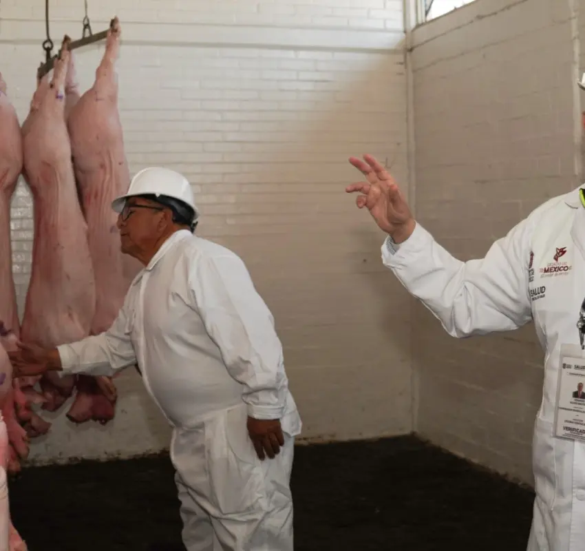 Reforzaron supervisiones en rastros de Edoméx