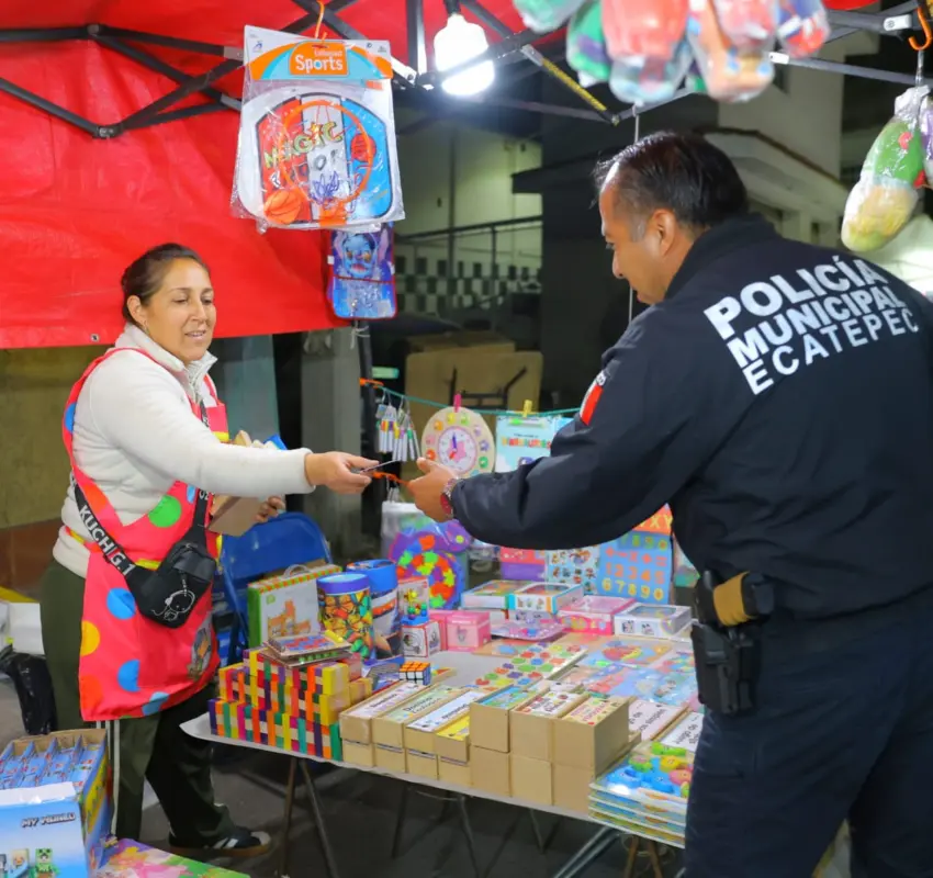 Saldo blanco por fiestas de Reyes en Ecatepec
