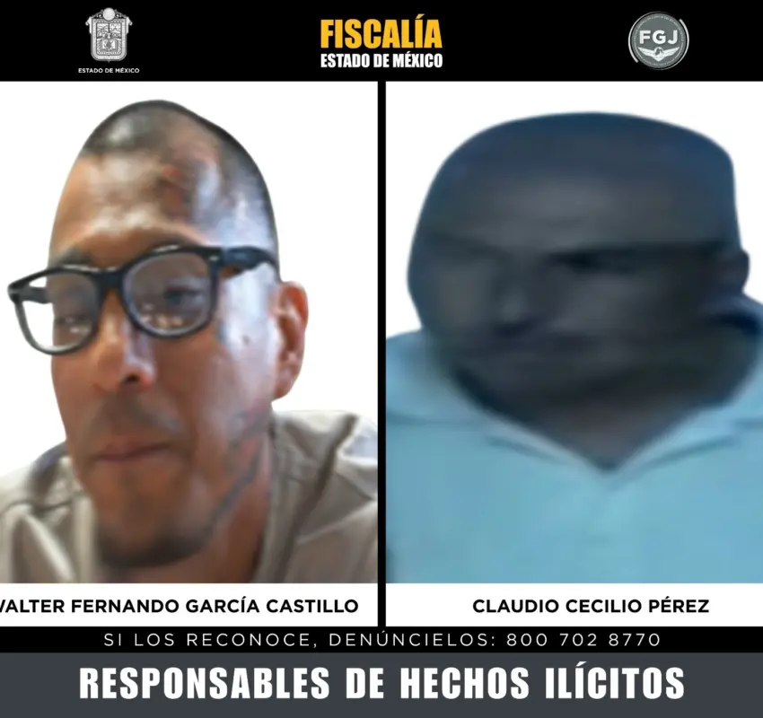 Sentenciaron a 40 años de prisión a extorsionistas de Chimalhuacán
