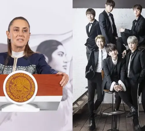 Sheinbaum escribe al primer ministro de Corea del Sur para pedir más conciertos de BTS