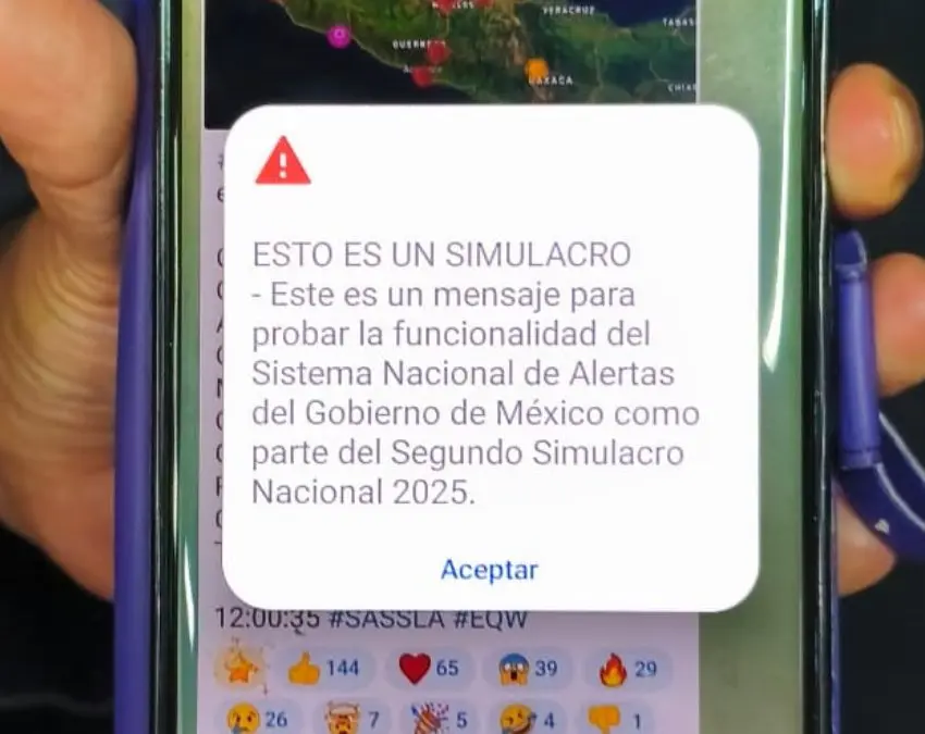 Alerta sísmica en celulares: este miércoles habrá simulacro en CDMX y Edomex