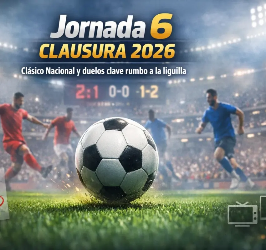 Liga MX: Horarios y dónde ver la Jornada 6 del Clausura 2026