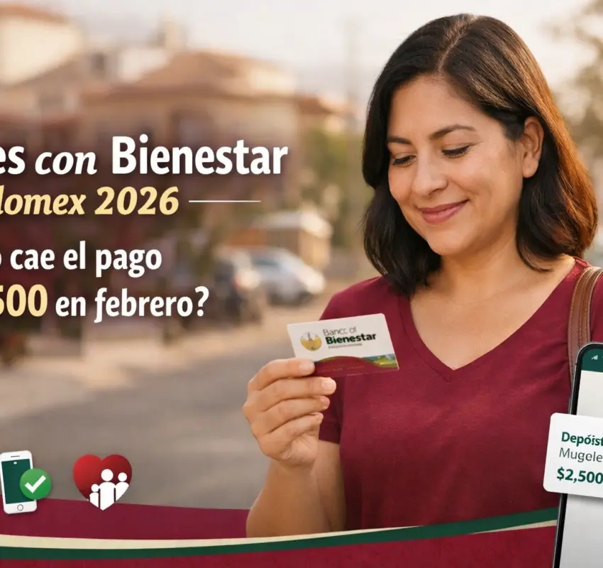 Mujeres con Bienestar Edomex febrero 2026: pago, alcance y beneficios