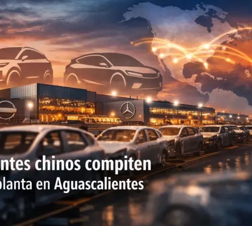 Planta de Nissan en Aguascalientes en disputa entre BYD y Geely