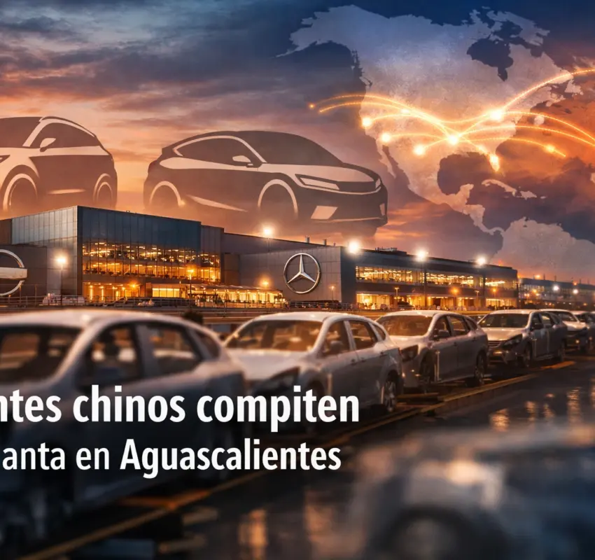 Planta de Nissan en Aguascalientes en disputa entre BYD y Geely
