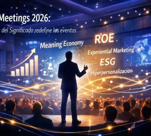 Economía del Significado redefine eventos en 2026