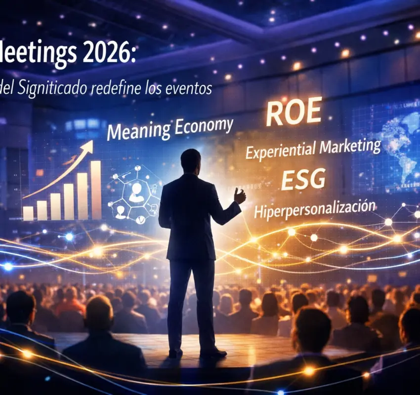Economía del Significado redefine eventos en 2026