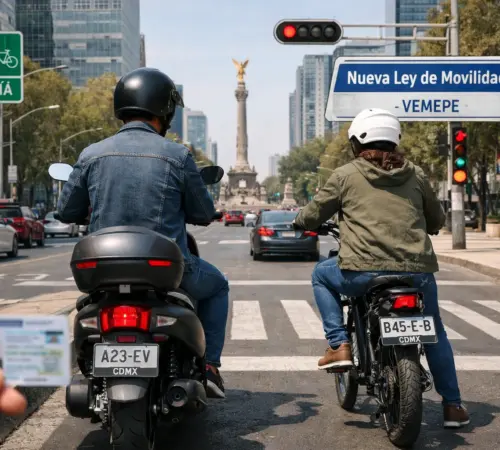 Scooters y bicis eléctricas deberán usar placas en CDMX
