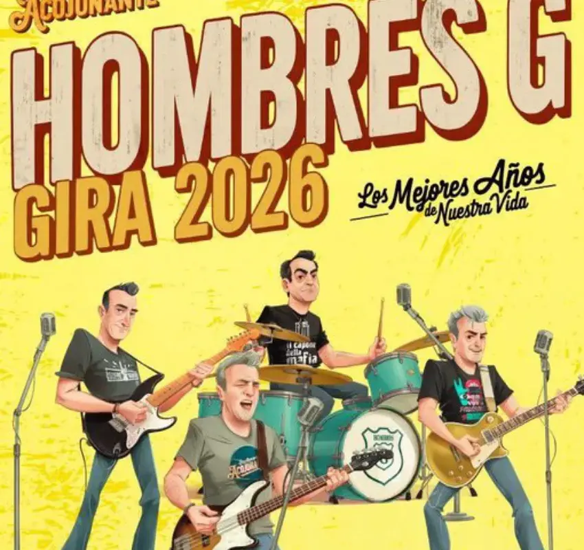 Hombres G anuncia gira por México 2026: fechas, lugares y boletos