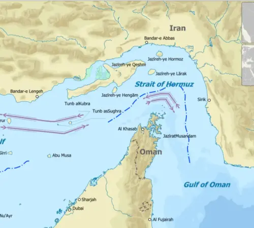Cierre del estrecho de Ormuz dispara tensión en Oriente Medio