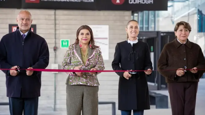 Tren El Insurgente inauguracion La obra fue completada bajo la administración de la presidenta Claudia Sheinbaum, quien encabezó la inauguración del último tramo que conecta directamente con la terminal Observatorio.