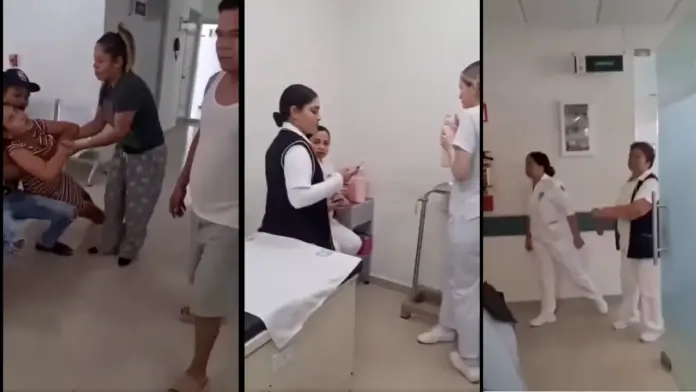 Video: Mujer convulsiona mientras espera en el IMSS-Bienestar Nayarit