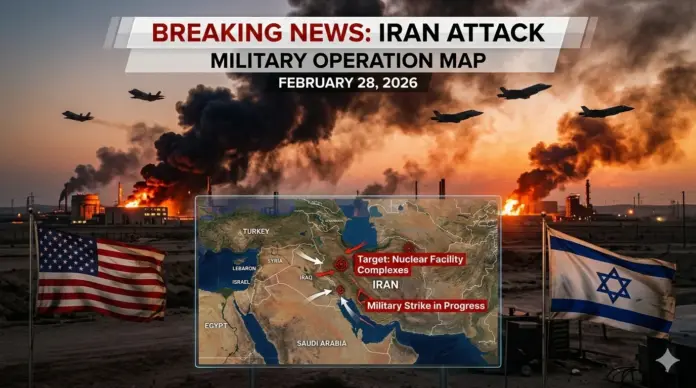 ataque Irán 28 febrero 2026 con explosiones en Teherán confirmadas por Trump y operación militar EEUU Israel