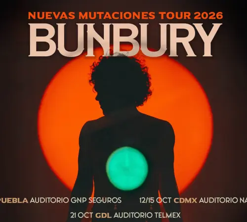 Bunbury vuelve a México: fechas, ciudades y precios de sus conciertos