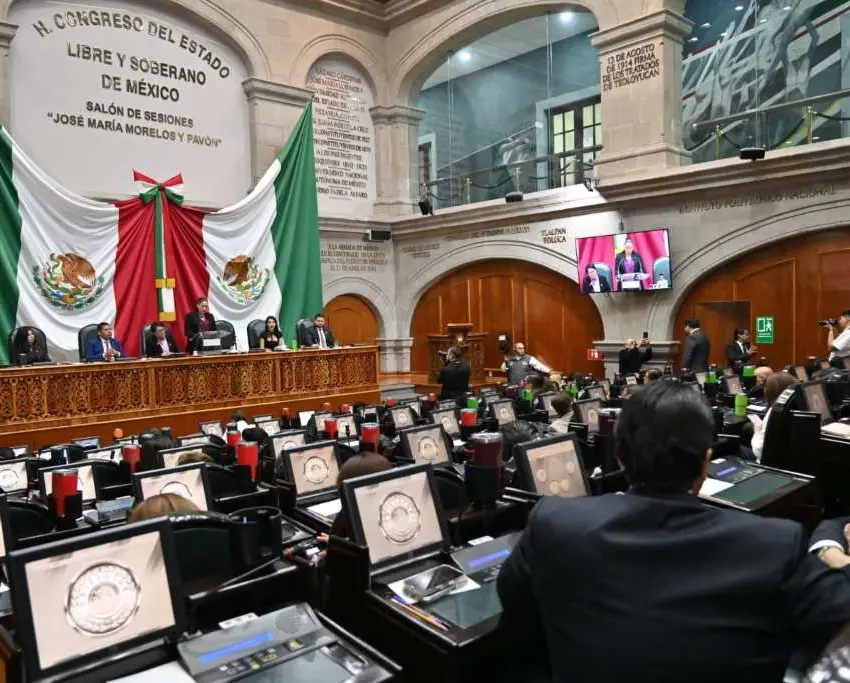Inició Congreso mexiquense segundo periodo ordinario