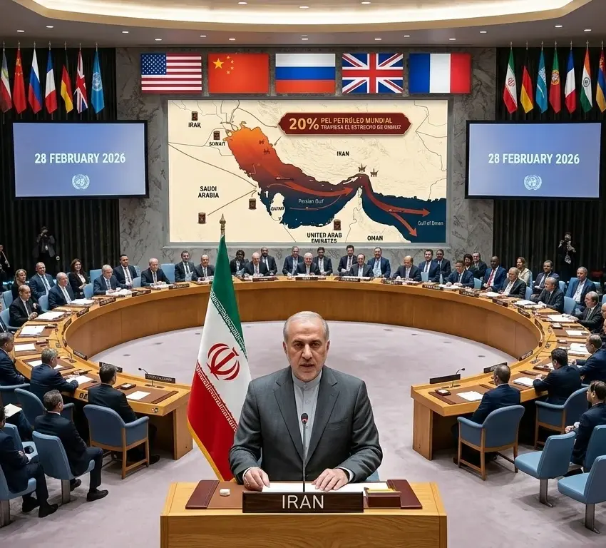 Irán ONU: Denuncia Ataque de EUA e Israel en Consejo de Seguridad