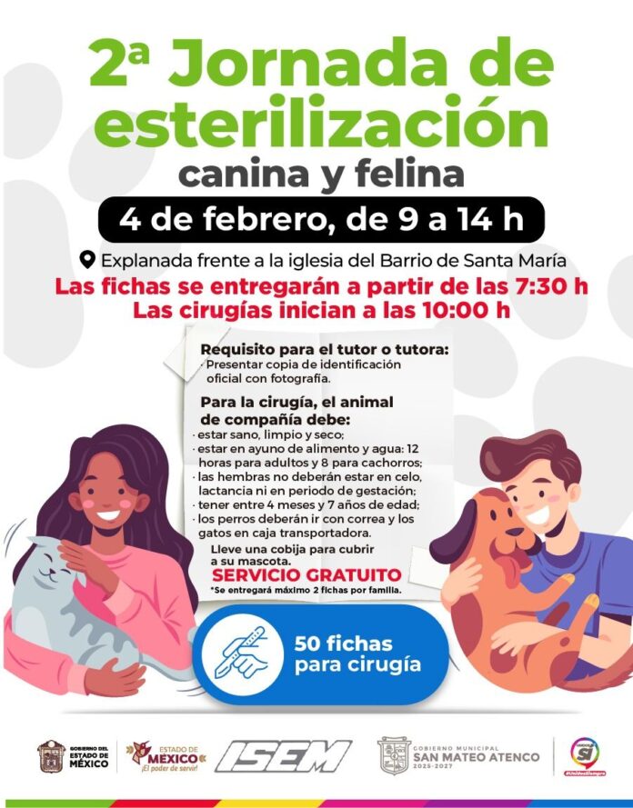 jornada-gratuita-de-esterilizacion-en-san-mateo-atenco Jornada gratuita de esterilización en San Mateo Atenco - Primero ...