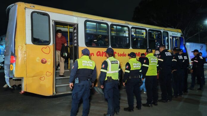refuerzan-seguridad-en-transporte-publico-de-edomex Refuerzan Operativo Pasajero Seguro en avenidas del EdoMéx - El Valle