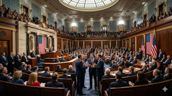 Trump Irán debate congressional poderes de guerra Capitolio Washington