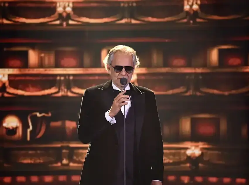 Andrea Bocelli dará concierto gratis en el Zócalo de CDMX
