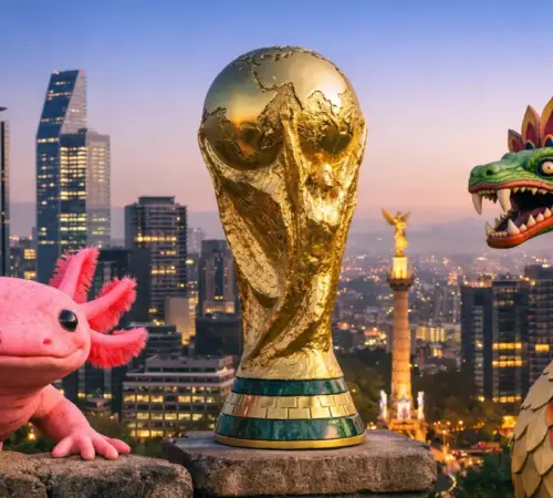 Esta es la imagen oficial del Mundial de la CDMX