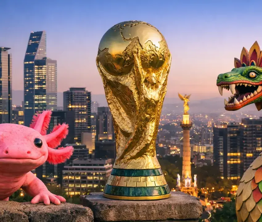 Esta es la imagen oficial del Mundial de la CDMX