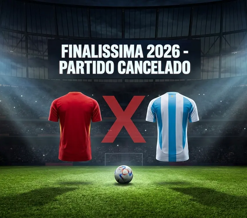 Finalissima 2026 queda cancelada y sacude al futbol mundial