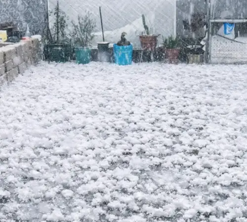 Granizada en Cuautitlán Izcalli causa afectaciones en vialidades