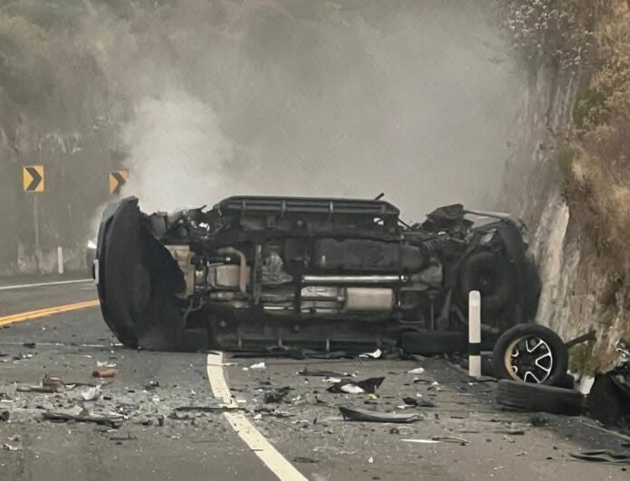 muerte-de-diego-osuna-carretera-edomex-bbva-mexico.jpg Accidente automovilístico en carretera del Estado de México rumbo a Valle de Bravo relacionado con la muerte de Diego Osuna, hijo del CEO de BBVA México.