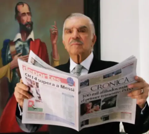 Muere Jorge Kahwagi Gastine, líder de Grupo Crónica