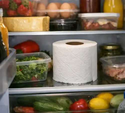 Meter papel higiénico al refrigerador: el truco que todos están usando