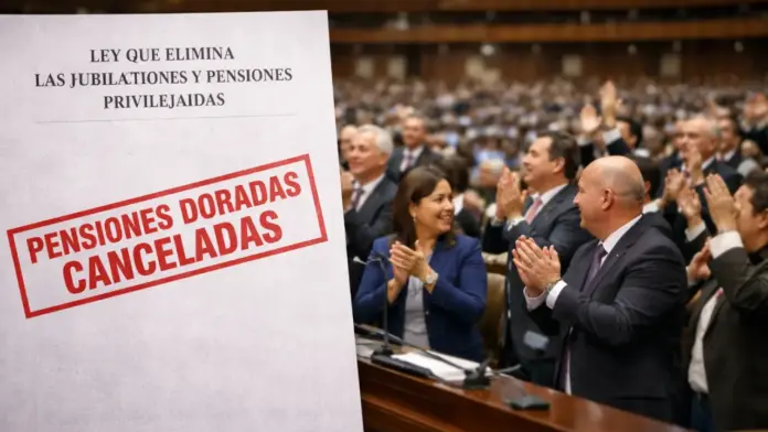 Pensiones doradas eliminadas tras aprobación en la Cámara de Diputados Pensiones doradas eliminadas tras aprobación en la Cámara de Diputados