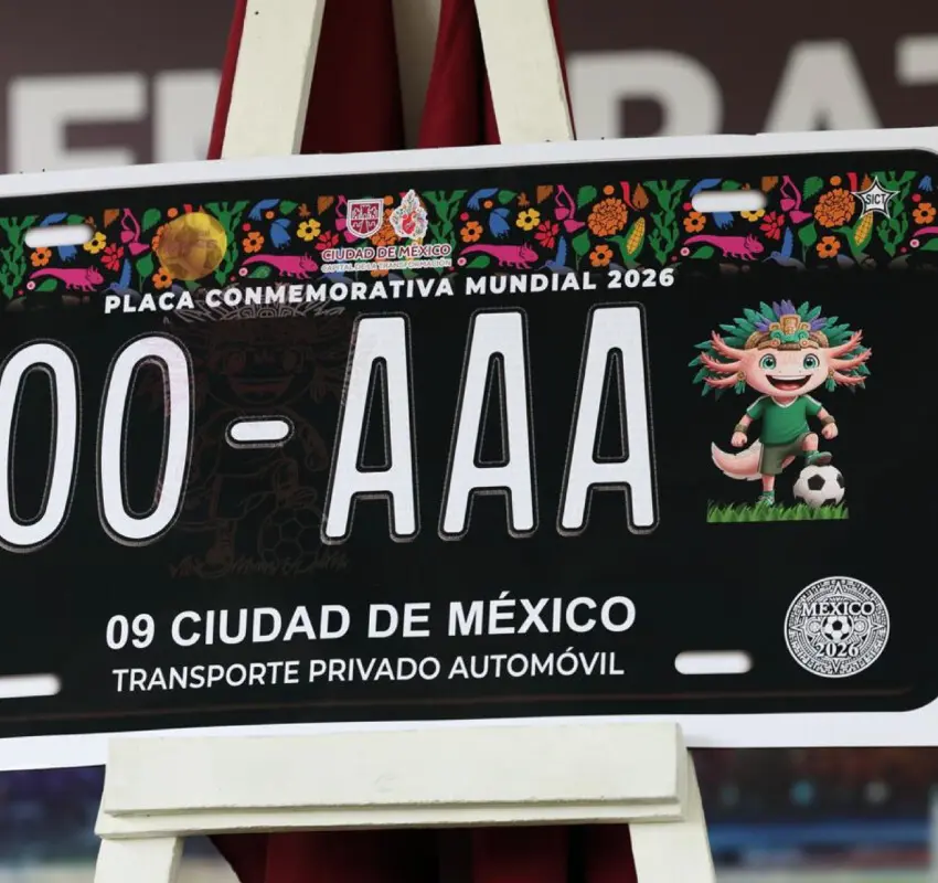 Placas del Mundial en CDMX: costos, requisitos y plazos oficiales