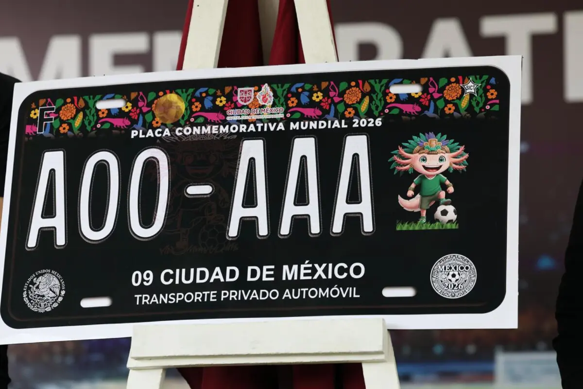 Placas del Mundial en CDMX costos requisitos y plazos oficiales