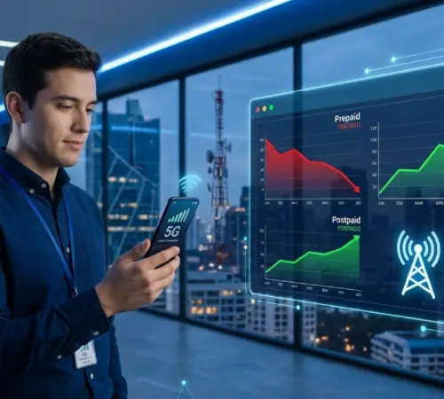 Telcel prioriza pospago tras caída de 405,000 suscriptores en prepago