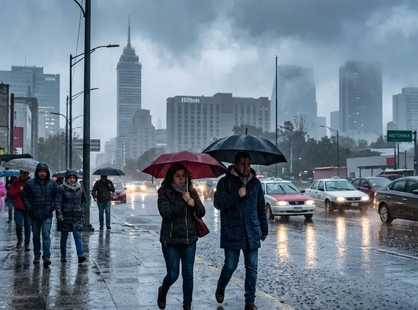 ¿A qué hora comenzarán las lluvias hoy 13 de mayo en CDMX y Edomex?