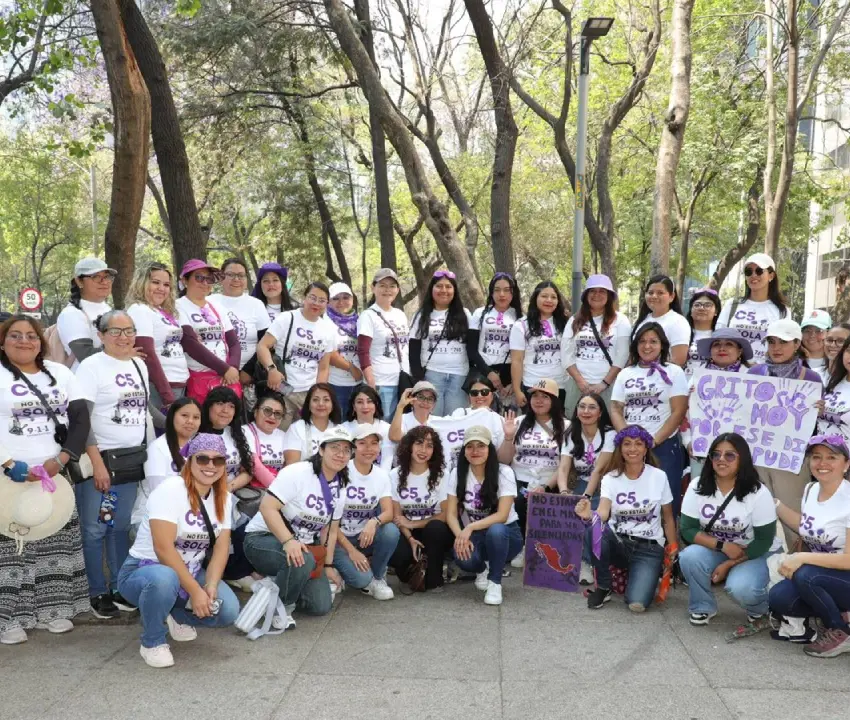 Marchas del 8M reúnen a miles de mujeres en todo México