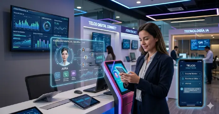 televisa-apuesta-por-ia-atencion-cliente-telecomunicaciones.jpg Televisa apuesta por IA para transformar la atención al cliente en servicios de telecomunicaciones mediante asistentes virtuales y soporte automatizado para usuarios de internet y televisión.