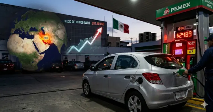 precio-gasolina-mexico-conflicto-iran-mercados-energeticos.jpg Precio de la gasolina en México aumenta por conflicto con Irán y tensión en mercados energéticos globales