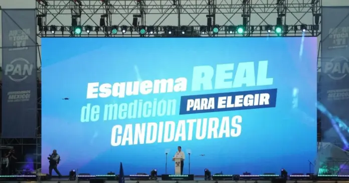 pan-candidaturas-ciudadania-2027-apertura-politica-mexico.jpg Apertura de candidaturas ciudadanas del PAN rumbo a elecciones 2027 con ciudadanos y líderes en conferencia política
