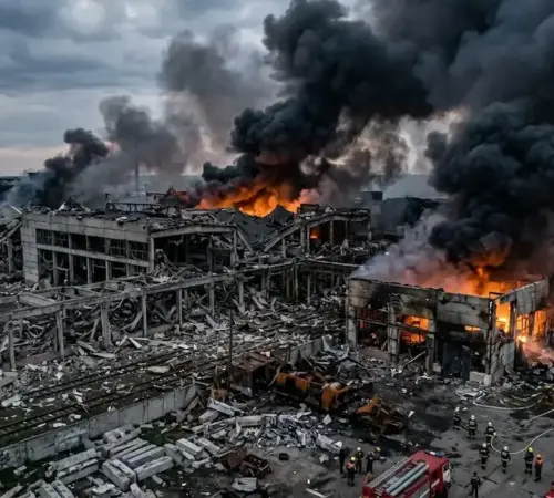 Ataque Bryansk: Misiles Storm Shadow destruyen fábrica militar rusa
