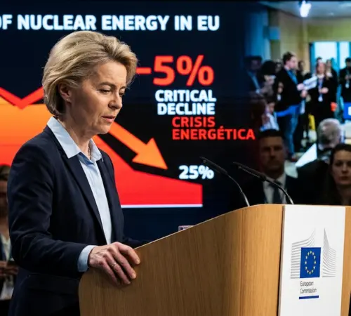 Error Nuclear Europa: Von der Leyen admite fallo histórico