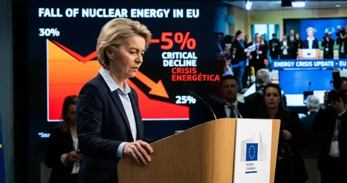 error-nuclear-europa Error Nuclear Europa: Von der Leyen admite fallo histórico en política energética europea