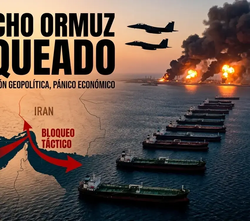 Estrecho Ormuz: EE.UU. bombardea Irán, petróleo supera $100